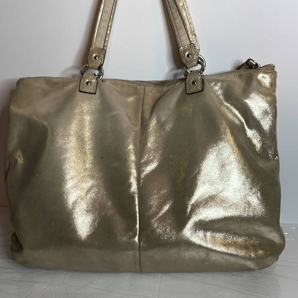 Gold Coach Preppy Bag - Picture 6 of 13